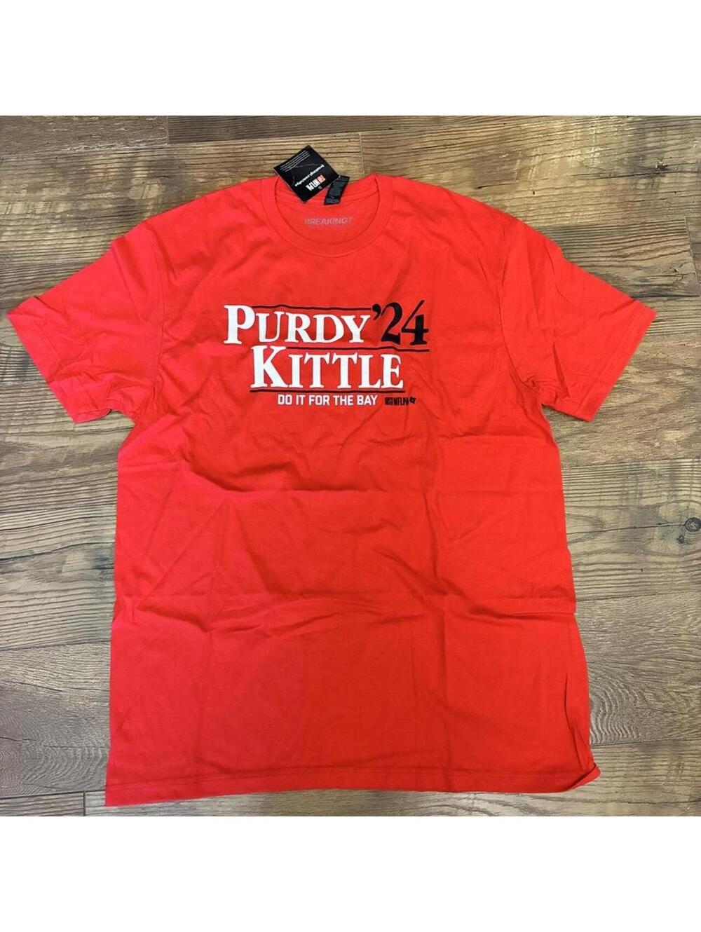 Purdy Kittle ‘24 t shirt San Francisco 49ers